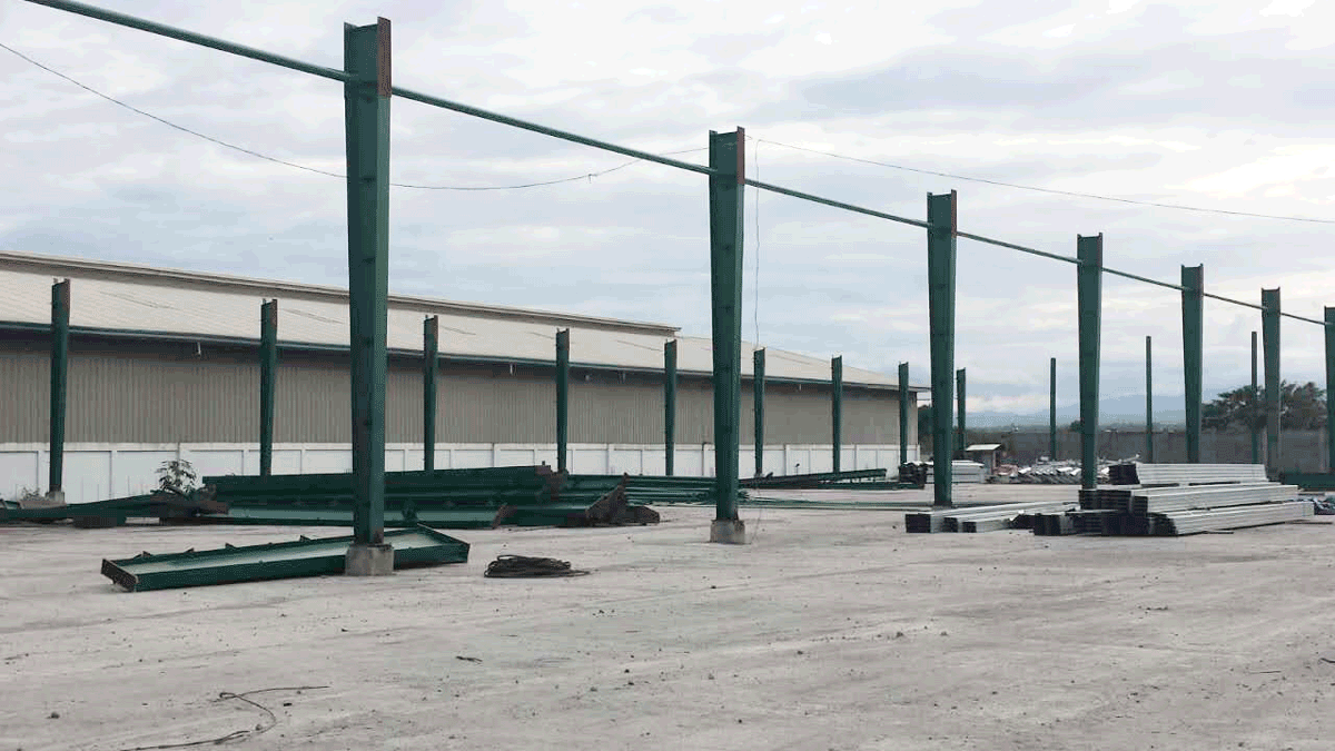 Steel Structure Warehouse in Philippine 
