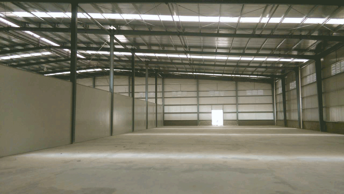 Steel Structure Warehouse in Togo