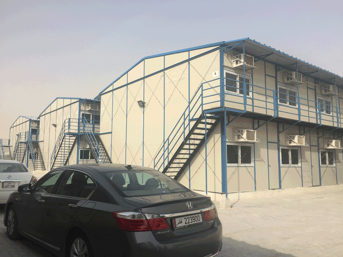 4K  16K  6P  K Style  Prefabricated House In Qutar 
