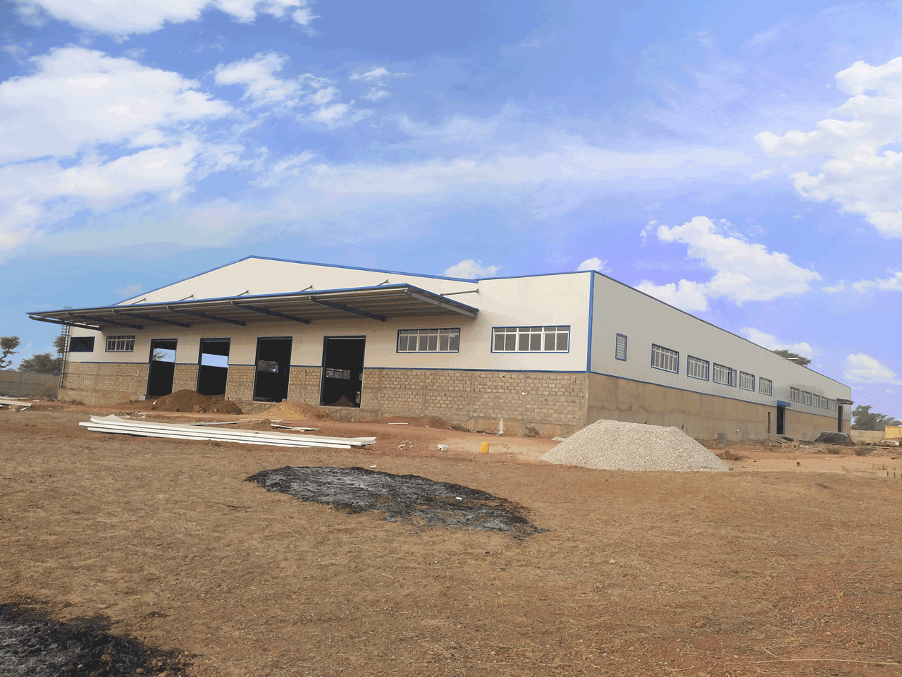 Steel Structure Warehouse in  Senegal