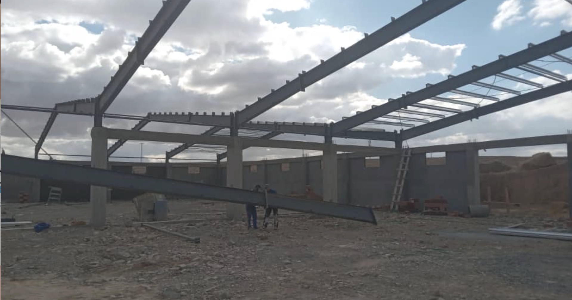 Algeria 10,000㎡ Steel Structure Factory Project